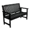 Highwood Usa 5ft Lehigh Garden Bench Outdoor Furniture for Patio, Backyard, Garden AD-BENW1-BKE - alternate 1